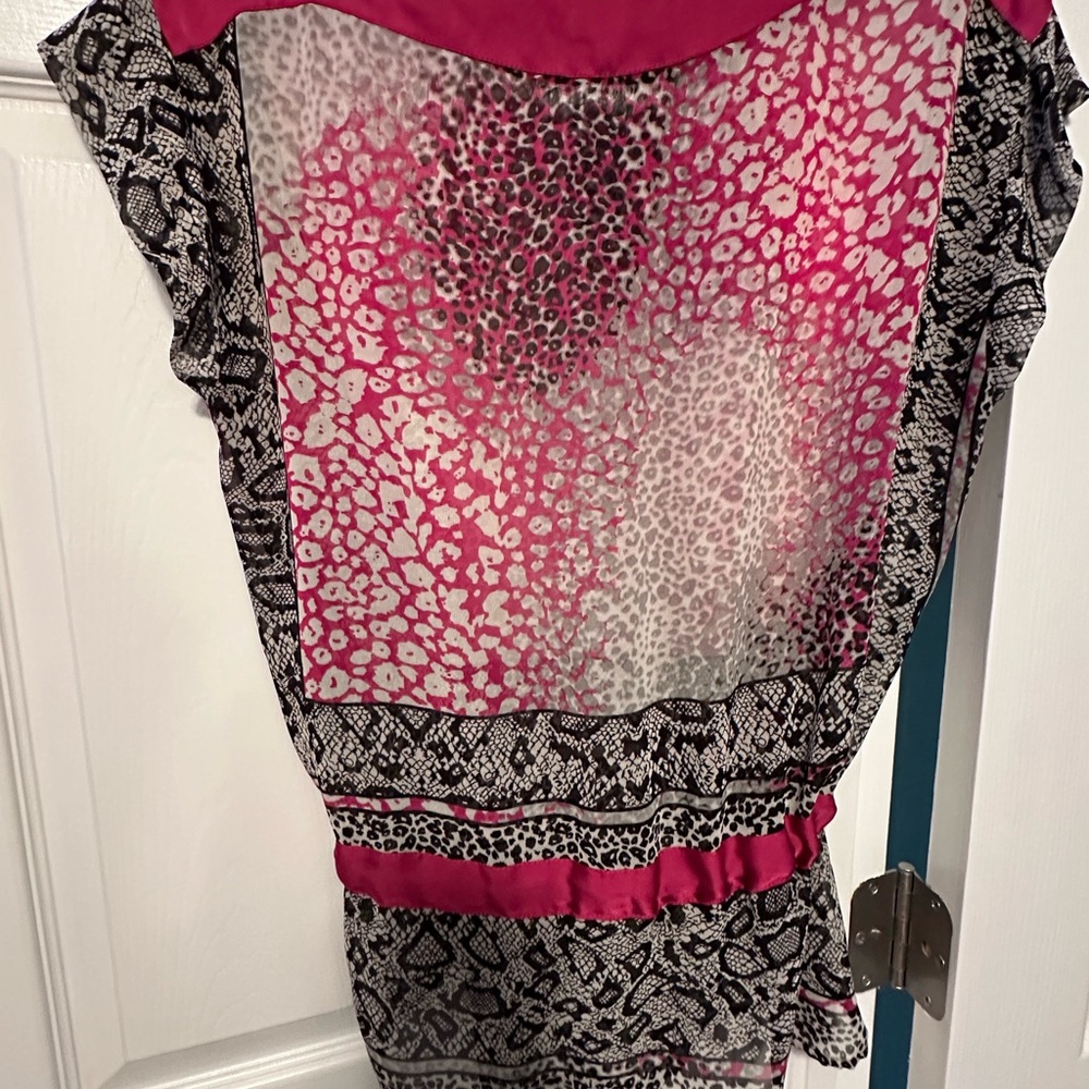 Leopard Print Women's Top